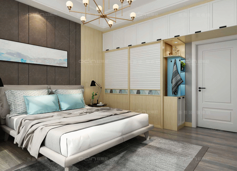 斑斕綠裝修風(fēng)格全屋定制效果圖