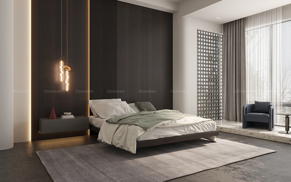 潮系列裝修風(fēng)格臥室床頭背景效果圖大全裝修風(fēng)格全屋定制效果圖大全6